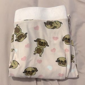pug sleep leggings